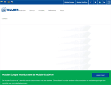 Tablet Screenshot of muldereurope.com
